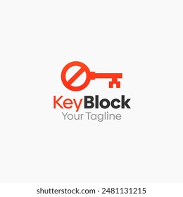 Key Block Logo Vector Template Design. Good for Business, Start up, Agency, and Organization