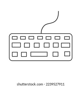 Hauptplatine, Vektorsymbol auf weißem Hintergrund.  Vektorgrafik. 
