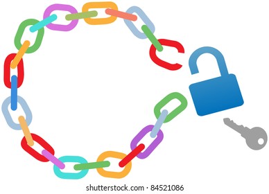 Key To A Breakout Unlocks A Broken Circle Chain To Escape