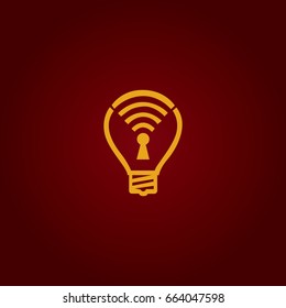 key bulb logo