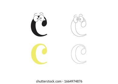 Key C Music Instrument Vector Illustration Bundle