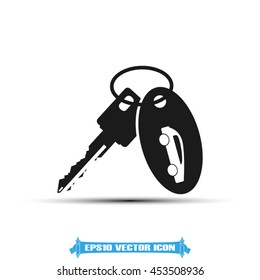 Key car icon vector illustration EPS 10.