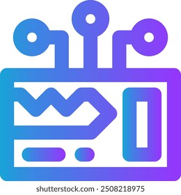 cartão de chave ícone web vetor ilustração do símbolo cidade inteligente fundo vetor linha gradiente perfeito 