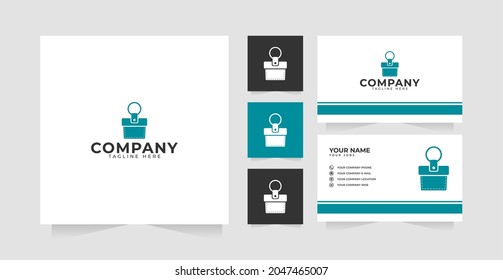 Key chain gift logo design template