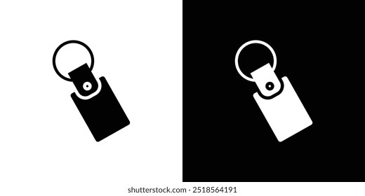 Icono de la cadena dominante Conjunto de relleno plano colección