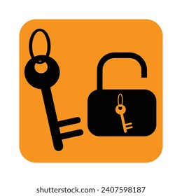 key, key chain, lock and key, gold background key