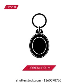 key chain  vector icon symbol