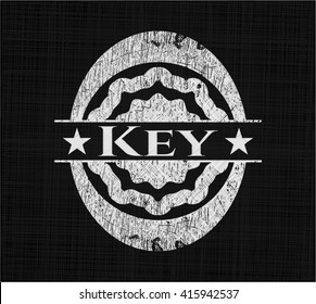Emblema clave de pizarra