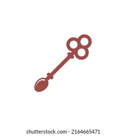 Design-Vektorgrafik des Key-and-Chef-Logos