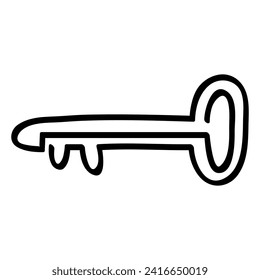 key  continuous line