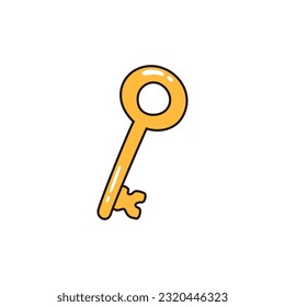 Key doodle illustartion in vector