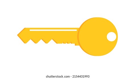 Key door. Key icon for door, house, car and lock. Symbol of password and keyword. Pictogram for keyhole of car, apartment and login. Vector.