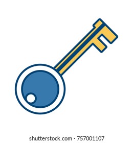 Key door isolated