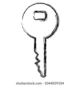 key door isolated icon