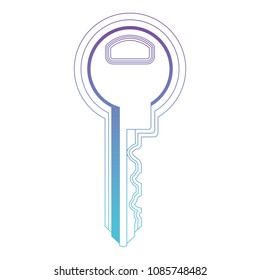 key door isolated icon