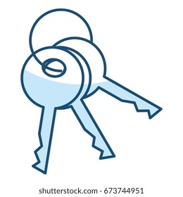 key door isolated icon