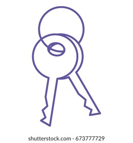 key door isolated icon