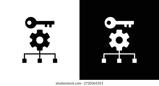 Key factor icons for graphic and web design projects