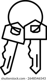 Key Filled Style Icon Design