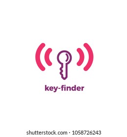 Key finder app business logo
