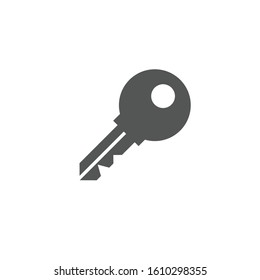 Key Flat Icon Illustration Vector Graphic Design