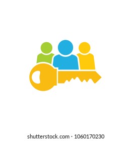 Key Group Logo Icon Design
