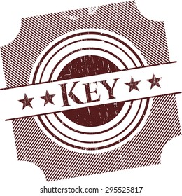 Key grunge seal