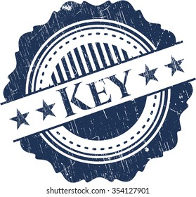 Key grunge seal