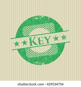 Key grunge seal