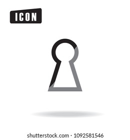 Key hole icon