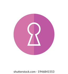 Diseño de iconos de taladro clave, plantilla de logotipo de taladro de claves, símbolo de estilo de contorno