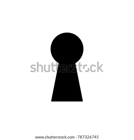 key hole symbol