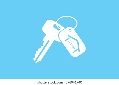 key home icon vector illustration.