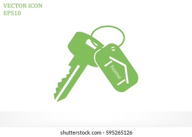 key home icon vector illustration.