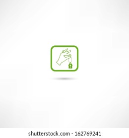 key for the home icons