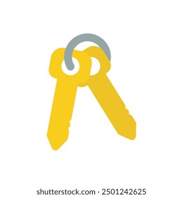 key house icon flat style