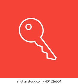 Key for house line icon.