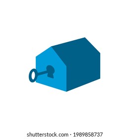 Diseño de la plantilla del logotipo de la casa principal