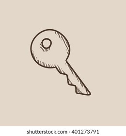 Key for house sketch icon.