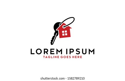 Key House Vector Royalty Logo Design Inspirations