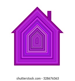 key house vector symbol door lock icon