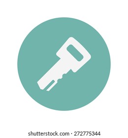 Key icon. Key icon.