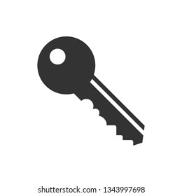 Key Icon. Access or Keyword Illustration As A Simple Vector Sign & Trendy Symbol for Design and Websites, Presentation or Mobile Application.