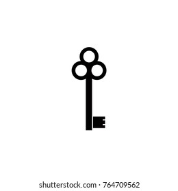key icon black and white