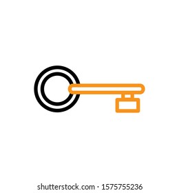 key icon design template trendy