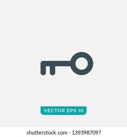 Key Icon Design, Vector EPS10