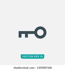 Key Icon Design, Vector EPS10