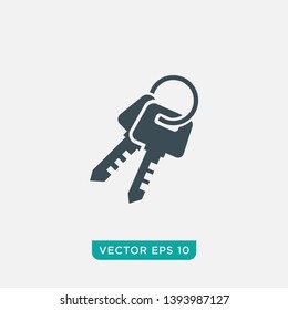 Key Icon Design, Vector EPS10