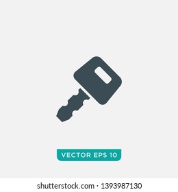 Key Icon Design, Vector EPS10