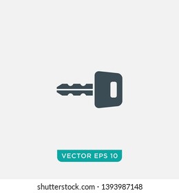 Key Icon Design, Vector EPS10